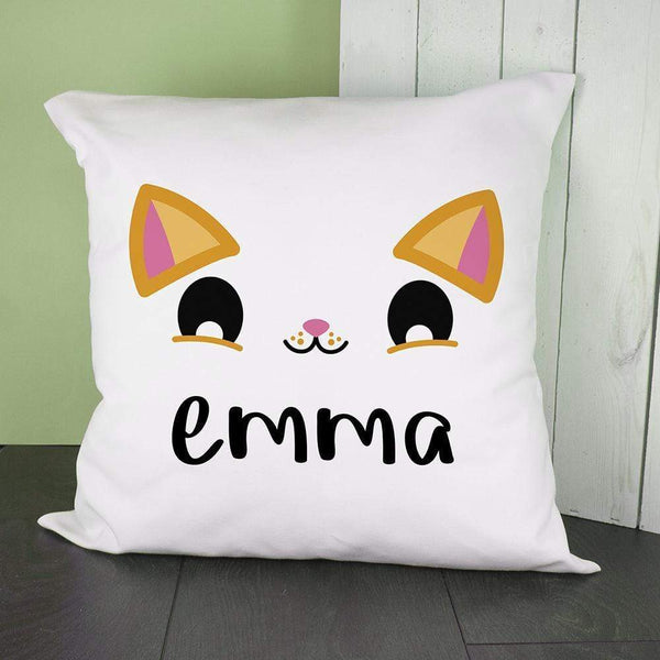 Textile Gifts & Accessories Personalised Pillow Cute Kitten Eyes Cushion Cover Treat Gifts