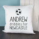 Textile Gifts & Accessories Personalised Pillow This Baby Dribbles For Baby Cushion Cover Treat Gifts