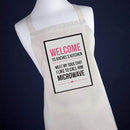 Textile Gifts & Accessories Personalized Aprons Microwave Apron Pink or Blue Treat Gifts