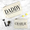 Textile Gifts & Accessories Personalized Father's Day Gifts - Daddy & Me Cream Wash Bags Treat Gifts