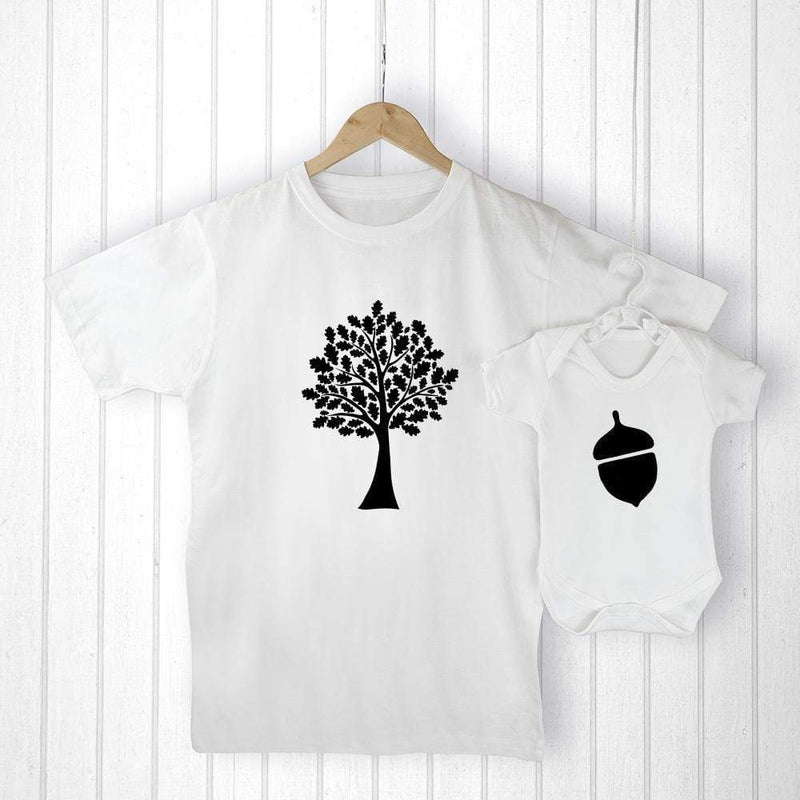 Textile Gifts & Accessories Personalized Gifts For Dad - Daddy and Me Acorn Set Treat Gifts
