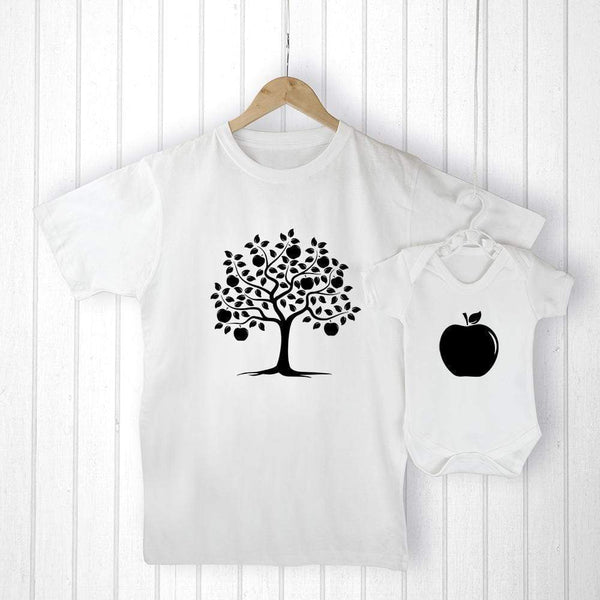 Textile Gifts & Accessories Personalized Gifts For Dad - Daddy and Me Apple Set Treat Gifts
