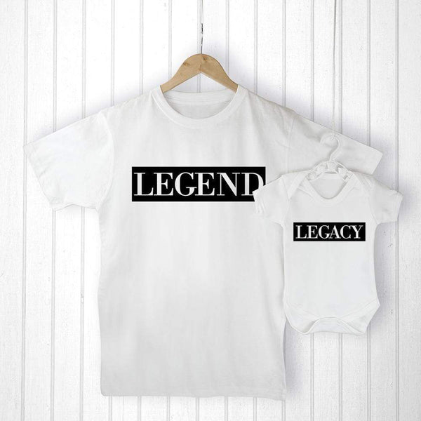 Textile Gifts & Accessories Personalized Gifts For Dad - Daddy and Me Legendary Set Treat Gifts