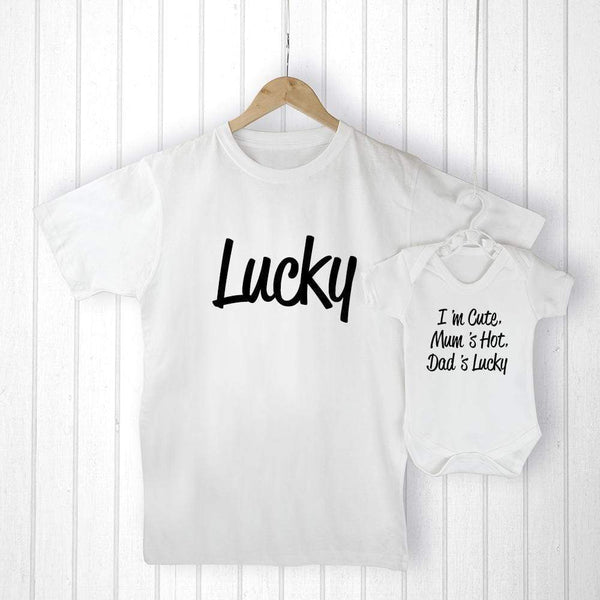 Textile Gifts & Accessories Personalized Gifts For Dad - Daddy and Me Lucky Set Treat Gifts