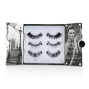 The London Edit False Lashes Multipack - # 121, # 117, # 154 (Adhesive Included) - 3pairs