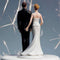 "The Love Pinch" Bridal Couple Figurine Caucasian Couple (Pack of 1)-Wedding Cake Toppers-JadeMoghul Inc.