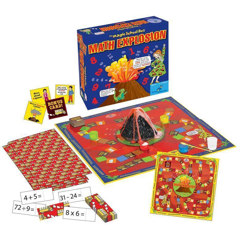 The Magic School Bus Math Explosion Game-Learning Materials-JadeMoghul Inc.