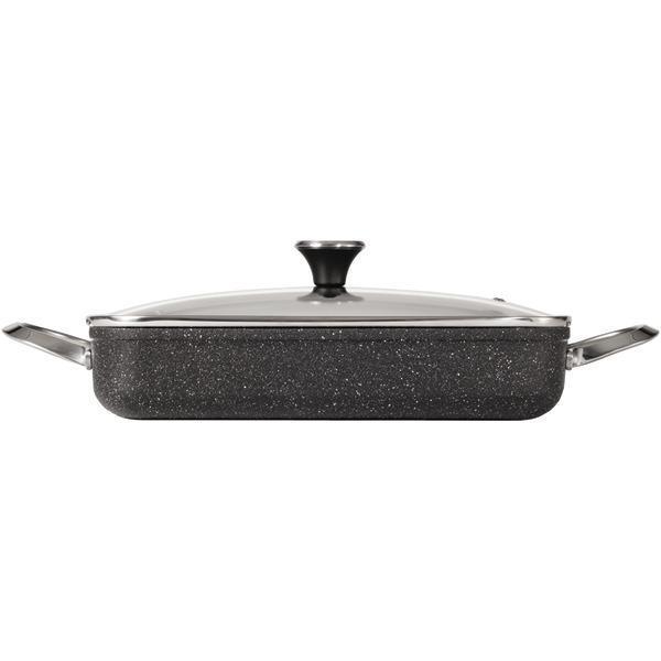 THE ROCK(TM) by Starfrit(R) One Pot 9" x 13", 5.3-Quart Rectangular Dish with Lid-Kitchen Accessories-JadeMoghul Inc.