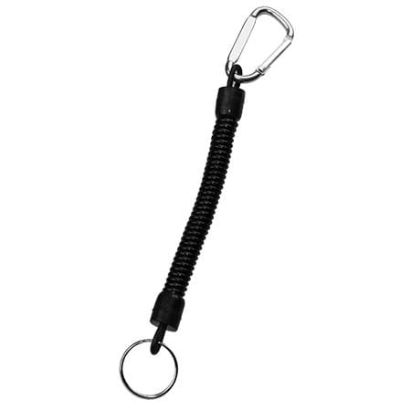 THEKUAI Fishing Lanyard Spring Rope Fishing Trackle Fishing Tools Fishing Rope with Camping Carabiner Secure Lock 1pcs 2020 JadeMoghul Inc. 