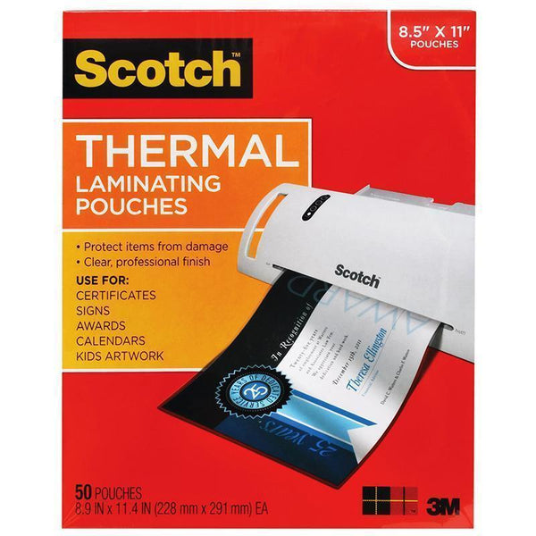THERMAL LAMINATING POUCHES LETTER-Supplies-JadeMoghul Inc.