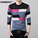 Thin Winter Sweater For Men / Wool Knitted Sweater / O-Neck Pullover