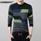 Thin Winter Sweater For Men / Wool Knitted Sweater / O-Neck Pullover AExp