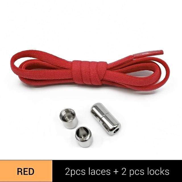 Third Version Elastic No Tie Shoelaces Metal Lock Shoe Laces For Kids Adult Sneakers Quick Shoelaces Semicircle Shoestrings F089 AExp