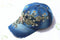 Three wholesale fall fashion Denim Baseball cap Sports Hat cap canvas Snapback caps hat for women good quality-Blue-adjustable-JadeMoghul Inc.