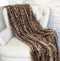 Throws Cheap Throw Blankets - 48" X 60" X 3" Faux Fur Luxury Throw 48in x 60in HomeRoots
