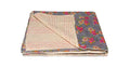 Throws Cheap Throw Blankets - 50" x 70" Multicolored, Splendid, Kantha - Throw HomeRoots