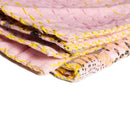 Throws Cheap Throw Blankets - 50" x 70" Multicolored, Superb, Kantha - Throw HomeRoots