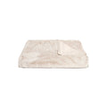Throws Faux Fur Throw - 50" x 70" x 2" Tan, Faux - Throw HomeRoots