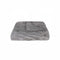 Throws Quilted Throw - 50" x 70" x 2" Grey, Faux Fur - Throw HomeRoots