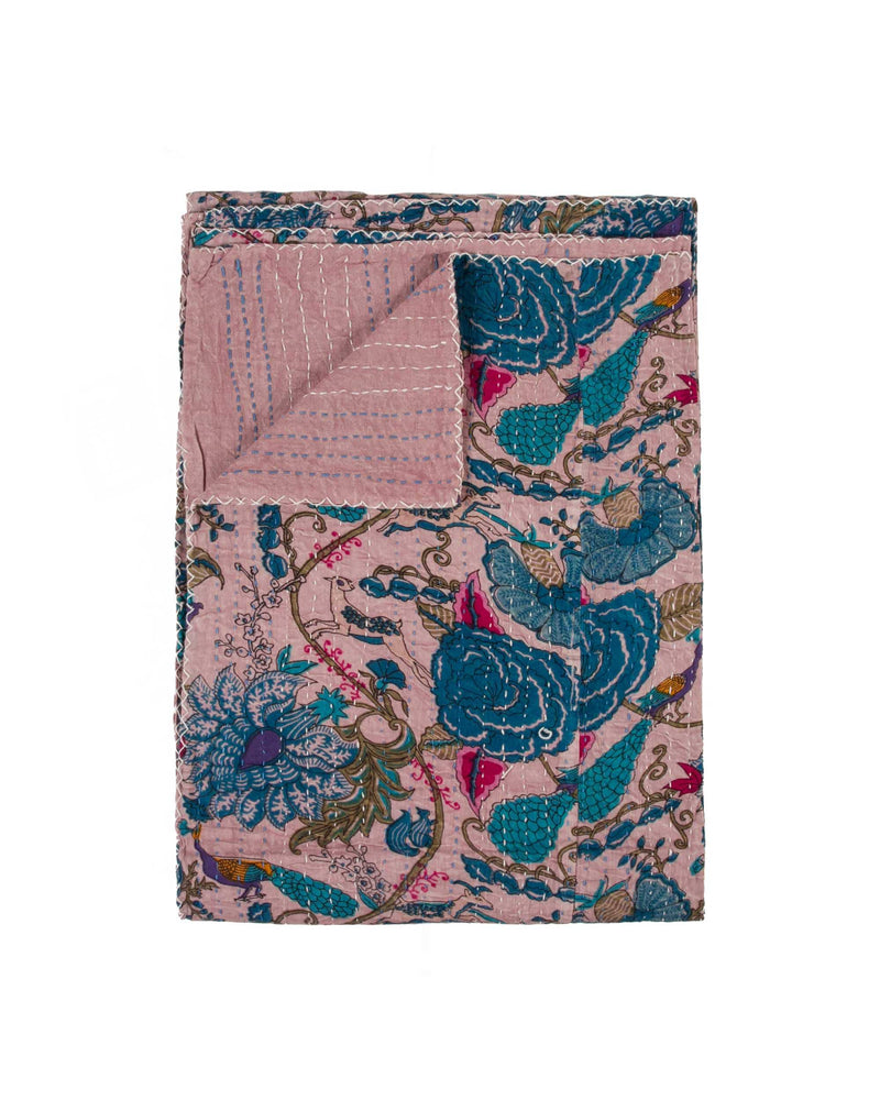 Throws Throw 50" x 70" Multi-colored Eclectic, Bohemian, Traditional Throw Blankets 7556 HomeRoots