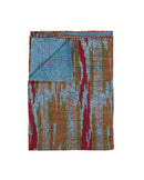 Throws Throw 50" x 70" Multi-colored Eclectic, Bohemian, Traditional Throw Blankets 7558 HomeRoots