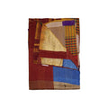 Throws Throw Blankets 50" x 70" Silk Multicolor Throws 8032 HomeRoots