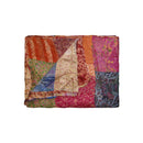 Throws Throw Blankets 60" x 90" Silk Multicolor Throws 8027 HomeRoots