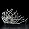 Tiara LO2111 Imitation Rhodium Brass Tiaras & Hair Clip with Crystal