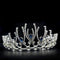 Wedding Tiara LO2107 Imitation Rhodium Brass Tiaras & Hair Clip with Crystal