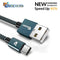 Tiegem USB Type C Cable Fast Charging 2A USB 3.1 USB C cable Data Cable USB Type-C charge cable for Samsung S8 Xiaomi Huawei LG-China-Gold-1m-JadeMoghul Inc.