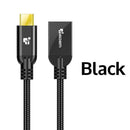 Tiegem USB Type C OTG Cable Male to USB 3.0 Female USB-C Type-C Adapter 5Gbps Data Sync USB Converter for Macbook Samsung S8 Mi-China-Black-JadeMoghul Inc.