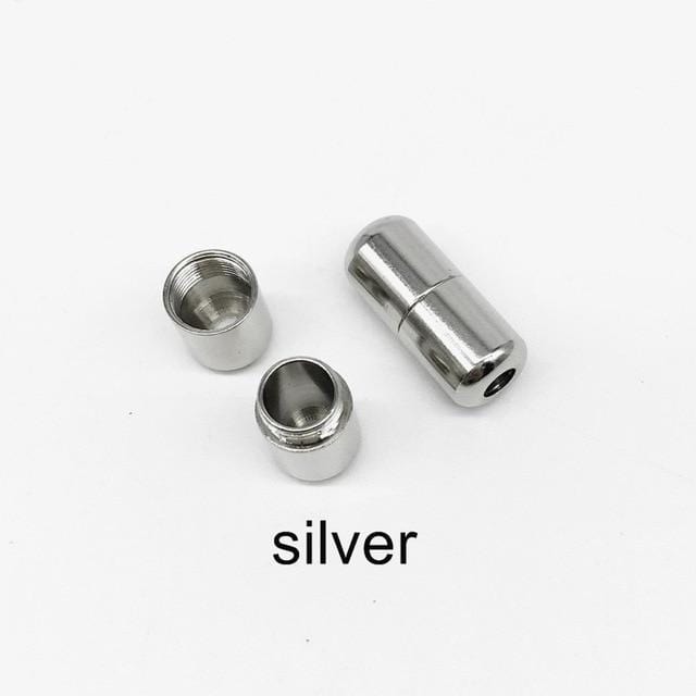 TILUSERO New Elastic Shoelaces Metal Capsule Button No Tie Shoe Laces AExp