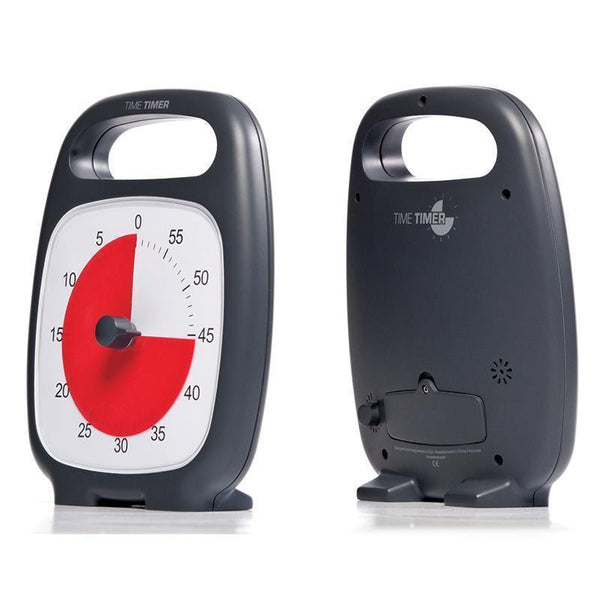 TIME TIMER PLUS BLACK 60 MIN-Learning Materials-JadeMoghul Inc.