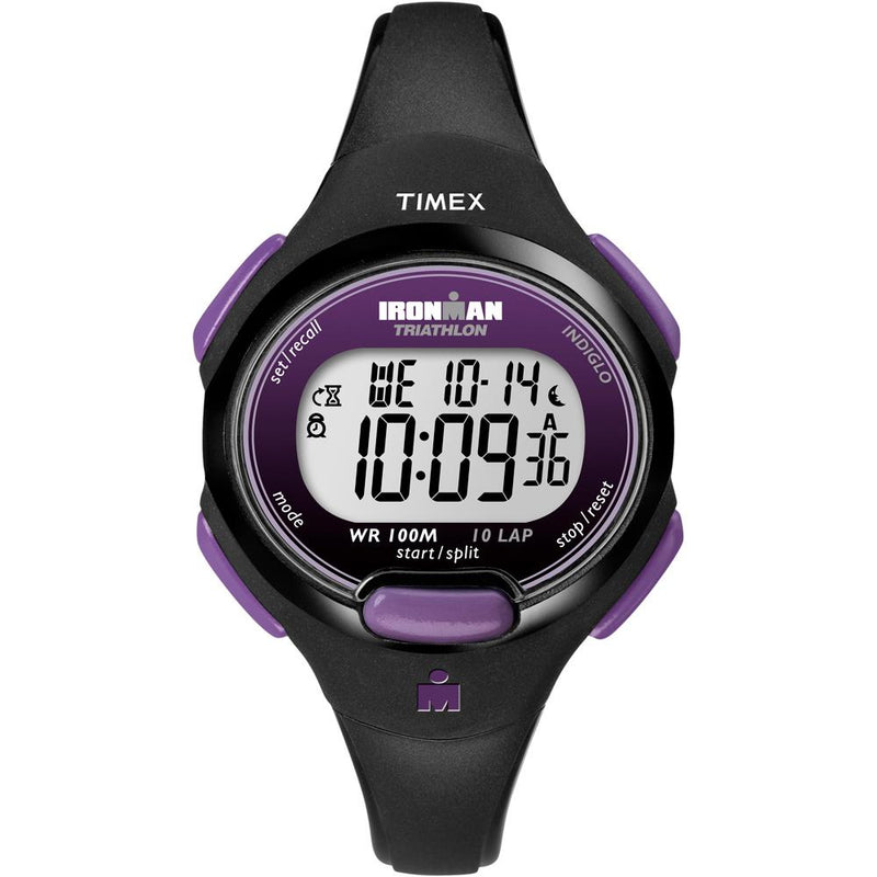 Timex IRONMAN 10-Lap Watch - Mid-Size - Purple-Black [T5K523JV]-Watches-JadeMoghul Inc.