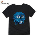 TINOLULING 12 Colors 2017 Boys Girls owl T Shirt Kids T-Shirt Children Tops Baby Tees For 2-14 Years