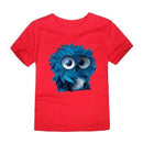 TINOLULING 12 Colors 2017 Boys Girls owl T Shirt Kids T-Shirt Children Tops Baby Tees For 2-14 Years