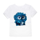 TINOLULING 12 Colors 2017 Boys Girls owl T Shirt Kids T-Shirt Children Tops Baby Tees For 2-14 Years AExp