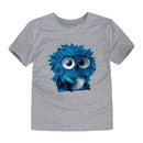 TINOLULING 12 Colors 2017 Boys Girls owl T Shirt Kids T-Shirt Children Tops Baby Tees For 2-14 Years