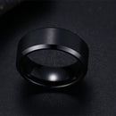 Titanium Ring Men-6-Black-JadeMoghul Inc.