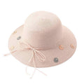Summer Woman  Woven Straw Bow-Knot Wide Large Holiday Sun Hat