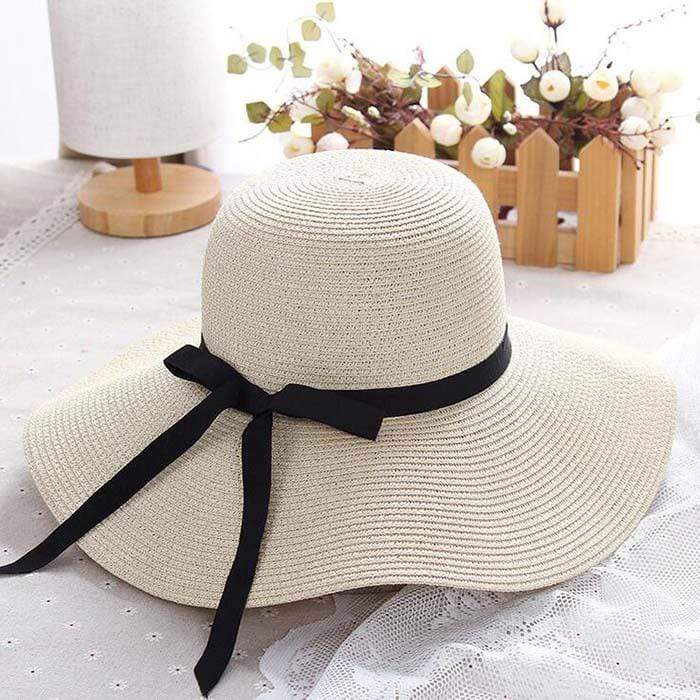 Sweet Girl Trendy Style Outdoor Summer Beach Straw Hat