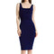 TIY Clothing New Summer Fashion Woman Strapless Solid Color Hip Slim Dress TIY