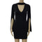 TIY Clothing New Summer Woman Deep V-Neck Solid Color Flare Sleeve Dress TIY
