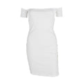 TIY Clothing New Summer Woman Strapless Solid Color Tight A-Line Dress TIY