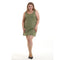 TIY Clothing Plus Size Women Solid Color Casual Dress TIY