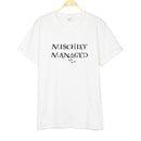 TIY Clothing Popular Hot Sale "Mischief Managed " Letters Print T-shirt TIY