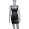 TIY Clothing Sexy Lady Solid Color Lustrous Fabric Club Tight Slip Dress TIY