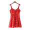 TIY Clothing Sexy Spaghetti Strap Women Summer Floral Frilled Mini Dress TIY