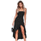 TIY Clothing Sexy Women Side-slit Design Solid Color Party Slip Dress TIY
