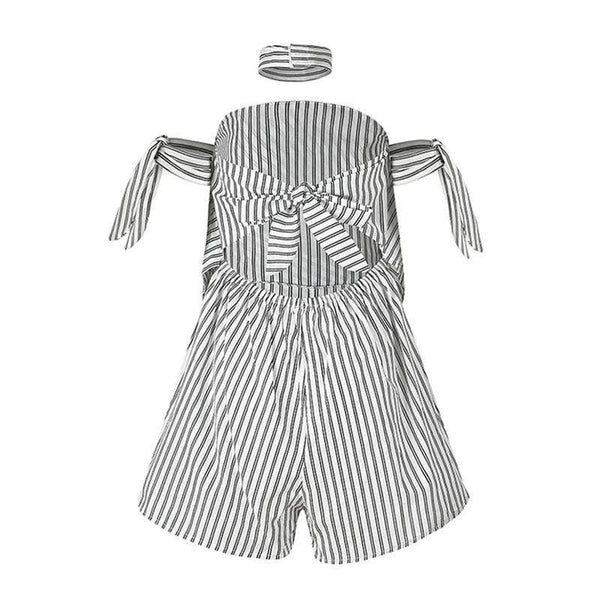 TIY Clothing Sexy Women Solid Color Vacation Design Casual Camis And Shorts Set TIY